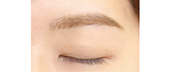 太め短めストレート