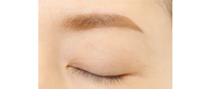 細め短めストレート